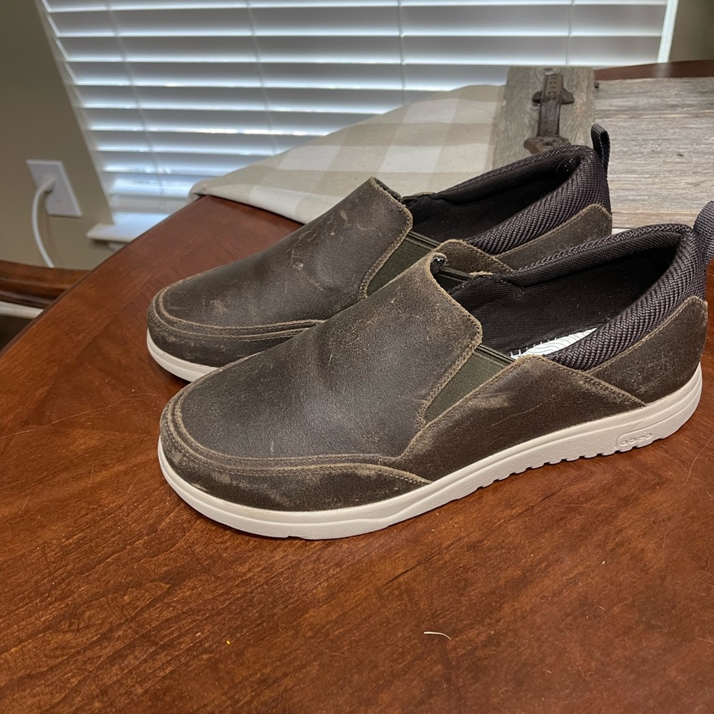Abeo Pro systems  Leather Slip On Comfort Loafer Sneaker